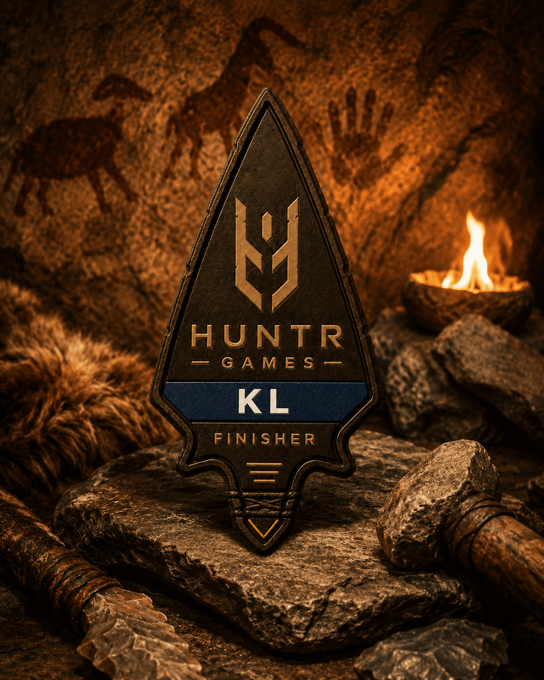 Official HUNTR KL finisher patch